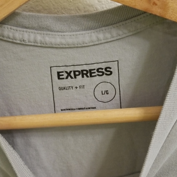 Express Men Grey T Shirt - Picture 5 of 5